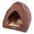 Caminha Pet Toca Iglu Marrom 45x45x45cm - Karppovet