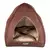 Caminha Pet Toca Iglu Marrom 45x45x45cm - Karppovet - comprar online