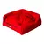 Caminha Pet Toca Iglu Vermelha 45x45x45cm - Karppovet na internet