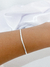 Pulseira lâmina prata na internet