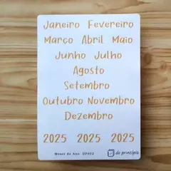 Cartela Meses do Ano DP002 na internet