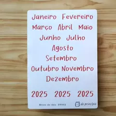 Cartela Meses do Ano DP002 - loja online