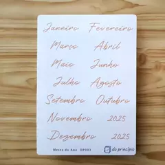 Imagem do Cartela Meses do Ano DP003