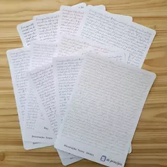 Cartela Formas Textos na internet