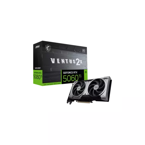 Placa MSI GeForce RTX 5060 Ti 16G VENTUS 2X OC PLU