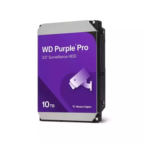 Disco Interno HDD WESTERN DIGITAL Purple PRO 10TB 3.5" SATA 3.0 7200RPM 512MB