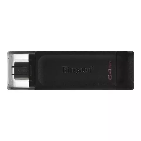 Pen Drive KINGSTON DataTraveler 70 64GB USB 3.2 Gen 1 Tipo C Negro