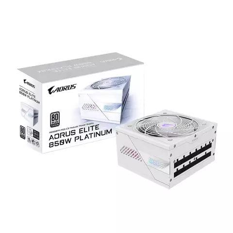 Fuente AORUS ELITE P850W 80 Platinum Modular PCIe 5.0 ICE