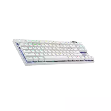 Teclado Inalámbrico PRO X TKL Lightspeed Blanco - comprar online