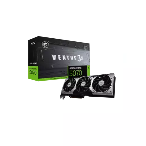 Placa MSI GeForce RTX 5070 12G VENTUS 3X OC
