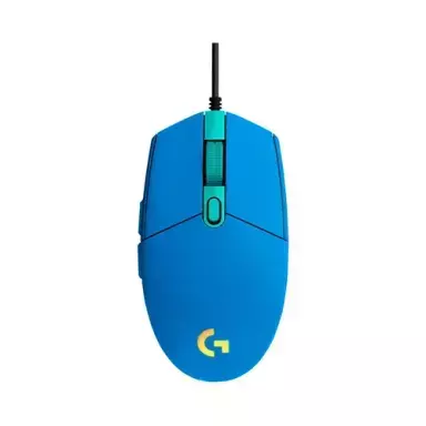 Mouse c/Cable LOGITECH G203 Azul - comprar online