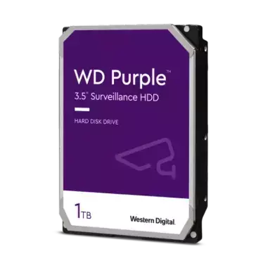 Disco Interno HDD WESTERN DIGITAL Purple 1TB 3.5" SATA 3.0 5400rpm - comprar online