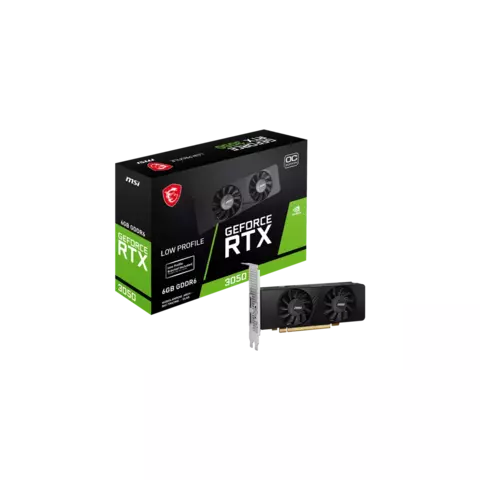 Placa MSI GeForce RTX 3050 LP 6G OC
