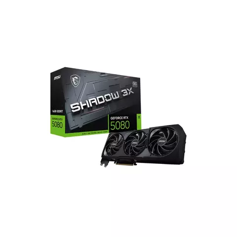 Placa MSI GeForc RTX 5080 16G SHADOW 3X OC