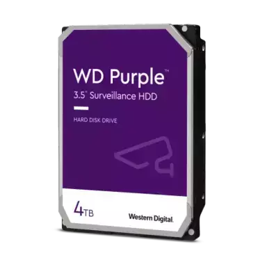 Disco Interno HDD WESTERN DIGITAL Purple 4TB 3.5" SATA 3.0 5400rpm - comprar online
