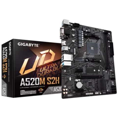 Motherboard GIGABYTE A520M S2H Ultra Durable AM4 DDR4