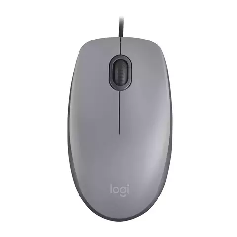 Mouse c/Cable LOGITECH M110 Gris