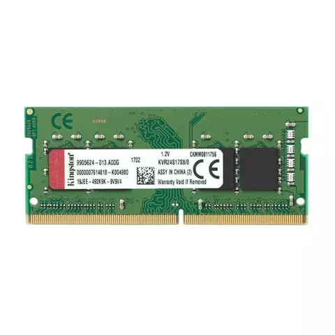 Memoria Ram SODIMM KINGSTON KVR 8GB DDR4 2666MHz CL19 1.20V Single Negro