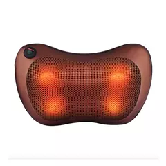 ALMOHADA MASAJEADOR CUELLO CERVICAL 12V 220V AUTO