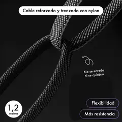 Cable 4 en 1 de carga rápida + Amplificador WiFi