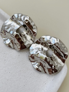 Brinco maxi orgânico circle prata