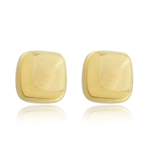 Brinco quadrado dourado