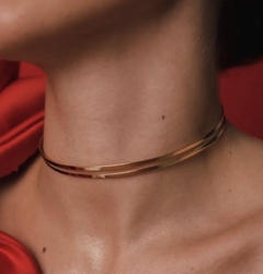 Choker aro dois fios - comprar online