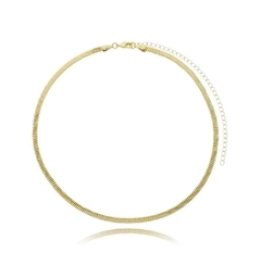 Choker baguete laminada