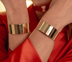 Bracelete liso dourado - comprar online