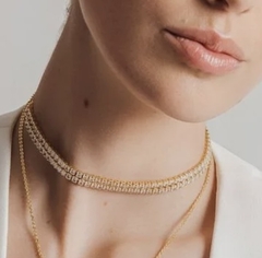 Choker riviera dourada - comprar online