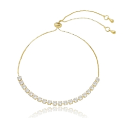 Pulseira riviera dourada