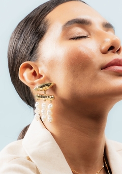 Brinco boho pérolas - comprar online