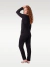 Pijama Feminino Longo Americano Suede sem Gola na internet