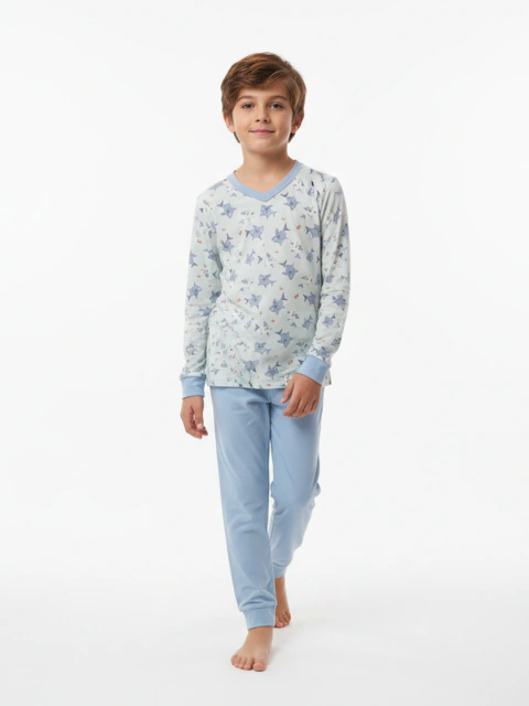 Pijama Infantil Menino Longo Suede - loja online