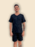 Pijama Masculino Curto Suede Estampado - comprar online