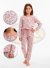 Pijama Infantil Menina Soninho Rosa Suede