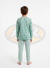 Pijama Infantil Menino Foguete Verde Suede - Adriana Rufato Confecçoes