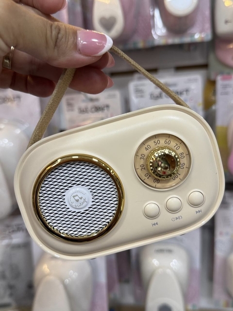 Parlante bluetooth vintage Ibi Craft
