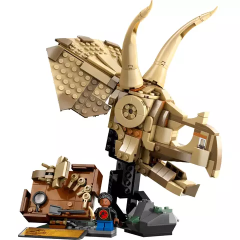 Lego Jurassic World Cranio de Tricerátopo Fósseis #76969