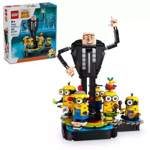 Lego Meu Malvado Favorito Gru e Minions #75582