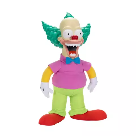 Talking Krusty Doll Plush Disney The Simpsons 16" Jakks