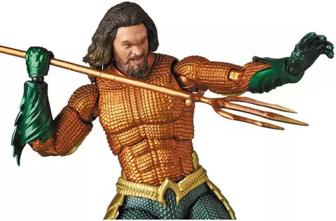 Aquaman Jason Mamoa DC Comics Mafex Medicom Toy 1/12 #95