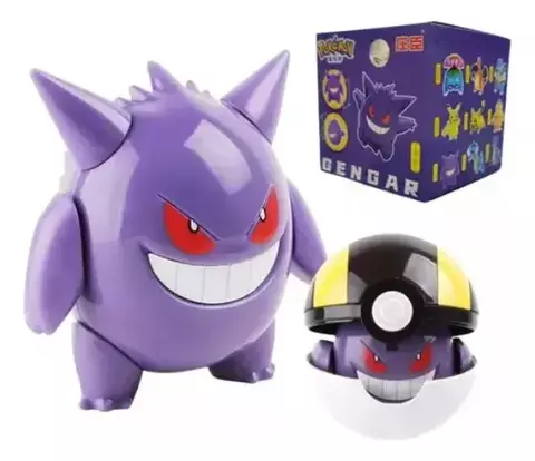 Gengar Pokemon com Pokebola Exclusivo China