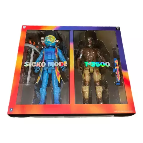 Travis Scott e Fortnite Action Figure Sicko Mode e T-3500