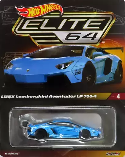Hot Wheels 1/64 Elite 64 LBWK Lamborghini Aventador LP 700-4