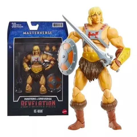 He Man Mestres do Universo Motu Heman Masterverse Mattel