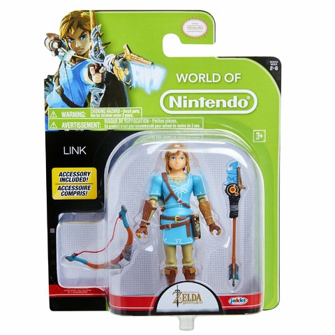 Link 4" Zelda Breath of Wild World of Nintendo Jakks Pacific