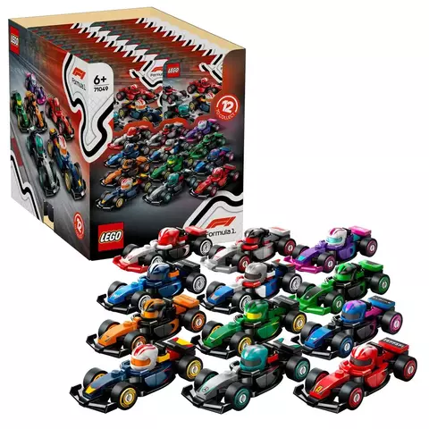 Minifigure Lego Formula 1 Coleção Completa 71049 (12 carros)