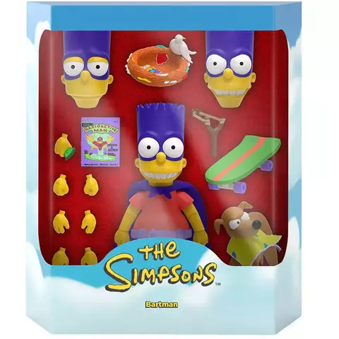 Bartman (Super Bart) The Simpsons Super7 ULTIMATES!