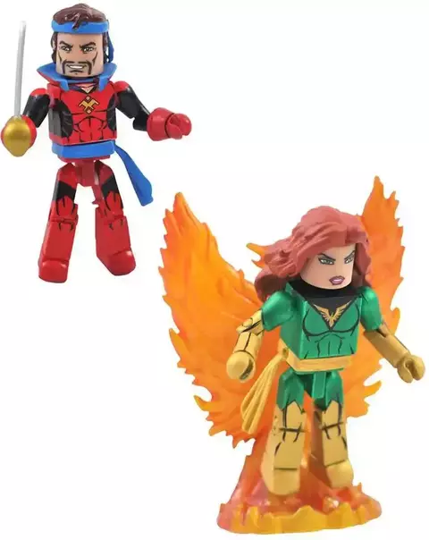 Phoenix & Corsair 2 pack x Men Dark Phoenix Saga Marvel Minimates